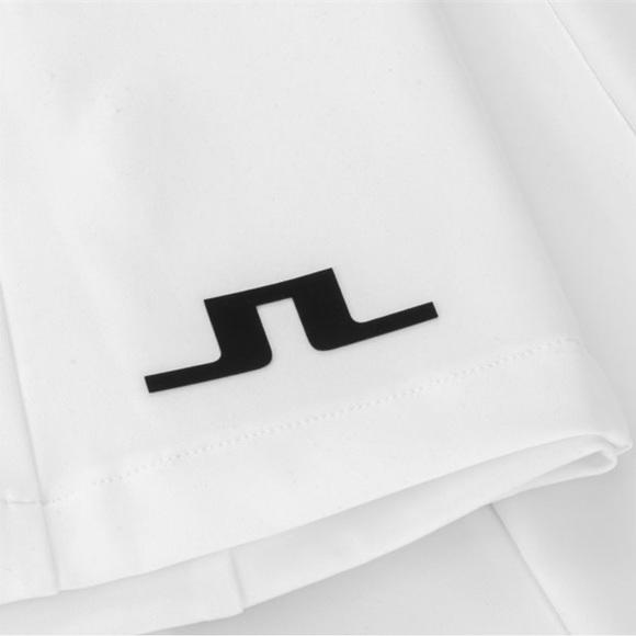 Ladies J. Lindeberg Jasmin Dress in White NWT sz Large (293) - Picture 14 of 16